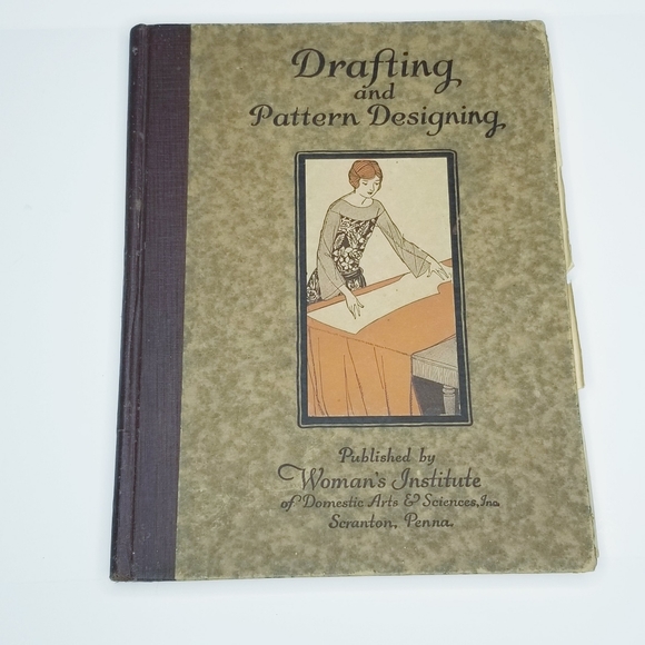Woman's Institute Other - Vintage 1924 DRAFTING AND PATTERN DESIGNING Sewing
